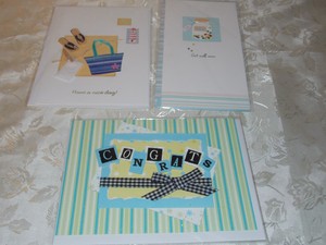 Handmade-3-lot-Greeting-Card-Matching-Envelope-Celebration-Birthday-Any-Occasion