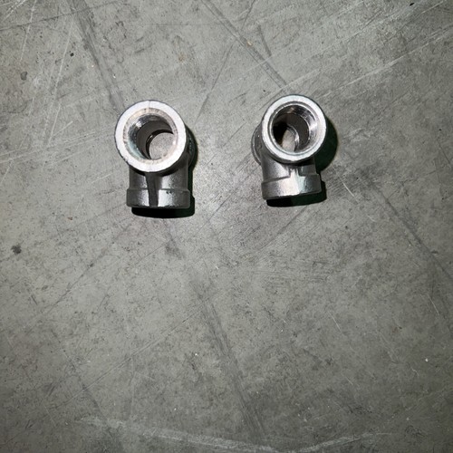 2 neue 3/8-150 304 Edelstahl T-Stück Fitting 3/8" Markenlos ohne Box - Bild 3 von 3