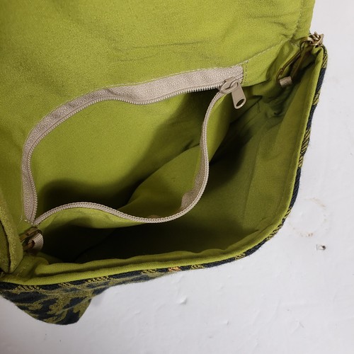 Madison Handbags Green / Gold Colored Shoulder Bag Chain Strap - Imagen 6 de 10