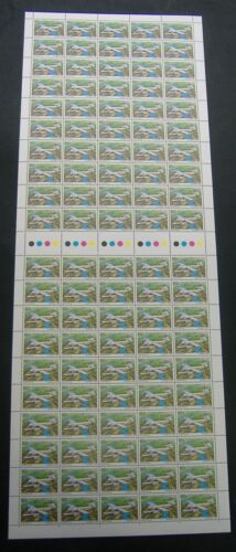 Australia: 1980 60c Aircraft (Nomad) full sheet of 100 MNH** Face Value $60