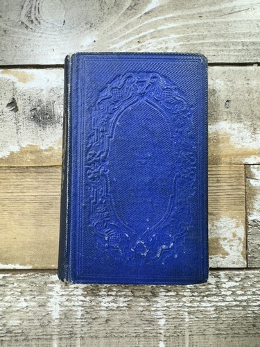 Antikes Gedichtband von 1860 "Die poetischen Werke von Alfred Tennyson"
