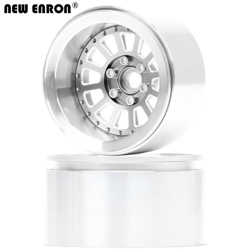 Aluminum 2.2" -10MM Offset Wheel Rim For RC 1/10 Axial SCX10 II 90046 TRAXXAS KM - Picture 54 of 62
