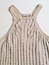 Stella McCartney dress sequin cotton knit tunic top IT42 US 6 8 Worn once