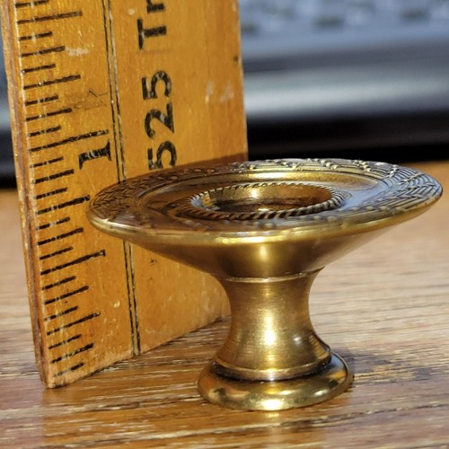 Italienische Schrankknöpfe Seil Schilf Hohlknöpfe 22 brünierte Bronze Hafele Amerika - Bild 4 von 12