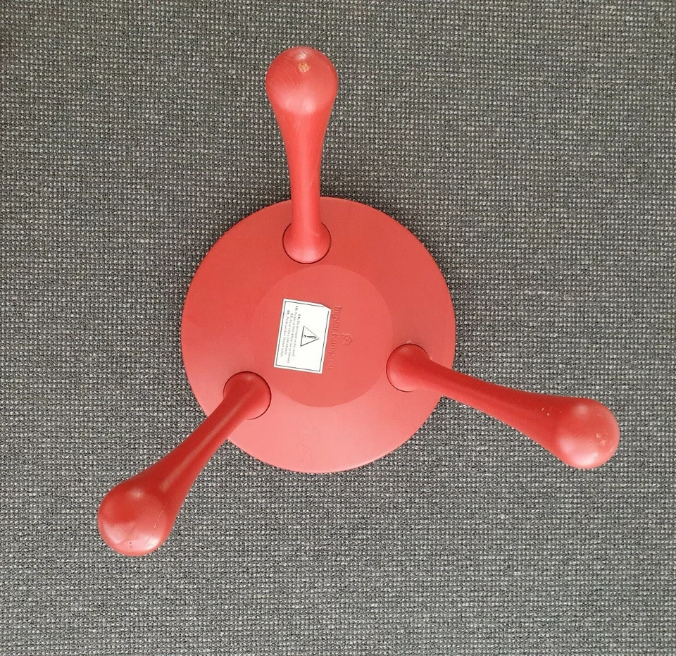 🔶️RETRO VINTAGE STOOL INGVAR KAMPRAD HABITAT MCM DANISH MODERN WEGNER JUHL IKEA - Image 4 of 4