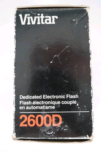 Vivitar Auto Thyristor 2600 D Flash Untested - Picture 12 of 15