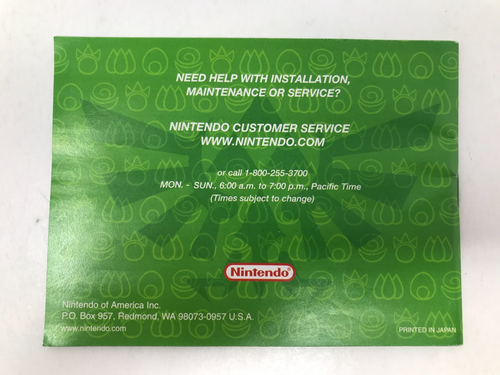The Legend of Zelda: The Minish Cap Manual Solo Excelente Estado - Imagen 2 de 3