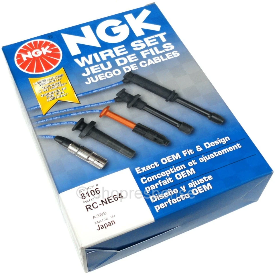 Cables de bujía NGK RC-NE64 para Datsun 200SX 411 510 521 610 620 710 720 1600 Foto 2 de 2
