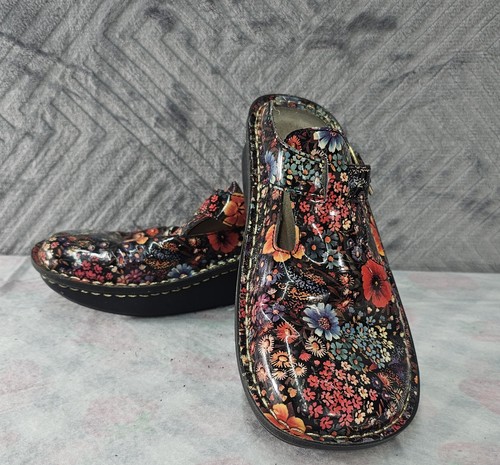 Alegria Donna Midnight Garden Patent Sz 8 - Picture 2 of 9