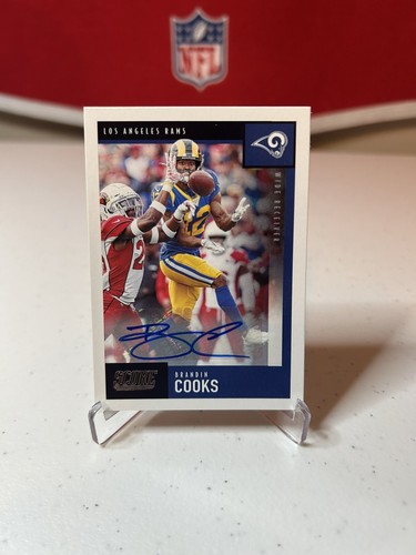 2020 Score Signatures Brandin Cooks #300 Auto