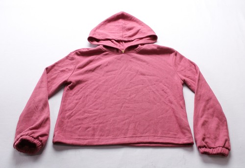 Chit Chat Girl's Liza Fleece Boxy Hoodie And Jogger Pants Set BL1 Pink Medium - Picture 2 of 10