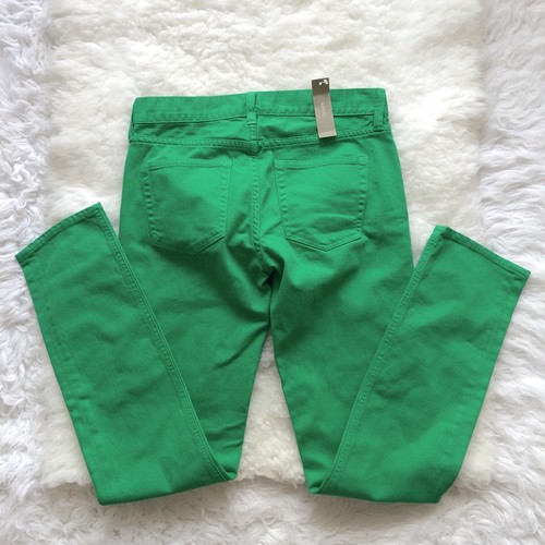 J. CREW Matchstick 36075 Green Skinny Jeans Sz 25 NWT - Picture 10 of 12