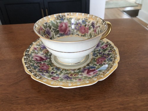 Rosenthal - Continental Garden Caprice Tasse und Untertasse Set - Bild 4 von 6