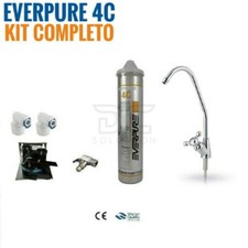 Kit completo everpure 4c depuratore purificatore acqua casa potabile filtri