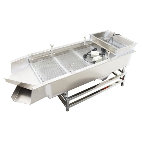 4mm&1mm Double Round Hole Sieve Linear Vibrating Screen Electric Sifter 110V - Picture 6 of 24