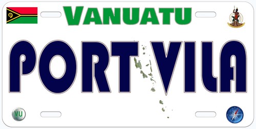 Custom Oceania Countries and Capital City Novelty Car License Plate - Picture 28 of 31