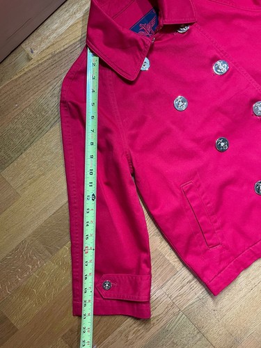 Lauren Ralph Lauren Women’s Jacket Double Breasted Gold Tone Buttons Size P/M - Picture 8 of 10