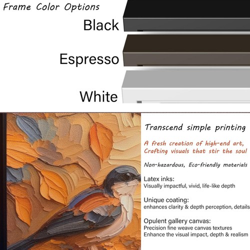 Elegant Woman Oil Painting Canvas Wall Art Framed Vintage Home Decor Portrait - Picture 3 of 9