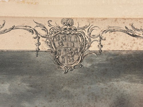 1755 Horse Old partner racehorse Portrait aquatint engraving Seymour 13.75” - Picture 4 of 8