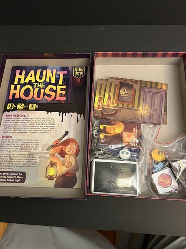 HAUNT THE HOUSE Board Game Halloween Ghost KTBG 2018 Complete - Bild 2 von 4