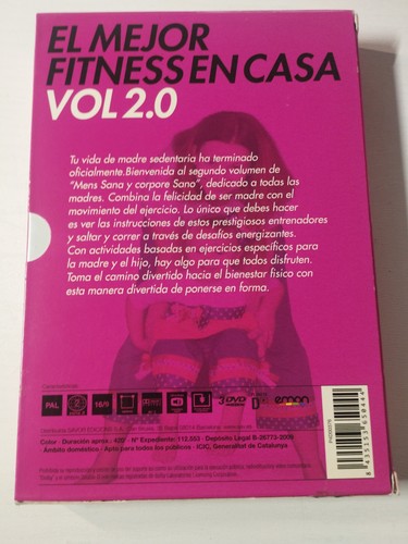 El Mejor Fitness En Casa Mujeres Embarazadas Niños Baby Fit - 3 x DVD Reg 2 Am - Imagen 2 de 6