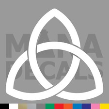 Trinity Vinyl Die Cut Decal Sticker - Triquetra Christian Religious Celtic Knot