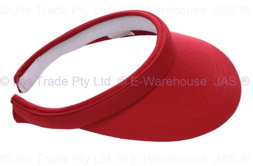 Clip On Outdoor Travel Sweatband Sun Block Headwear Hat Medium Peak Brim Visor - Picture 23 of 42