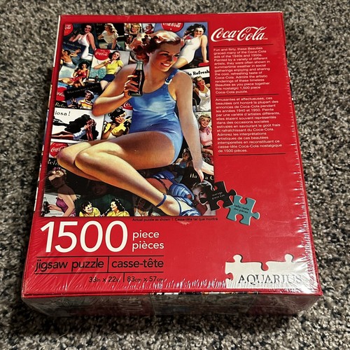Coca Cola - Puzzle 1500 pièces - Beautés du bain - EOL NEUF - Photo 2/7