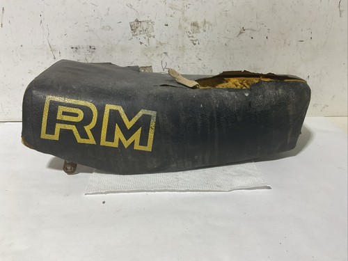 1980 Suzuki RM 125 Seat Rough For Parts Or Rebuild