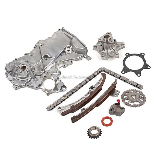 Kit de cadena de distribución bomba de agua bomba de aceite apto para Toyota Echo Yaris Scion xA xB 1.5 1NZFE - Imagen 2 de 11