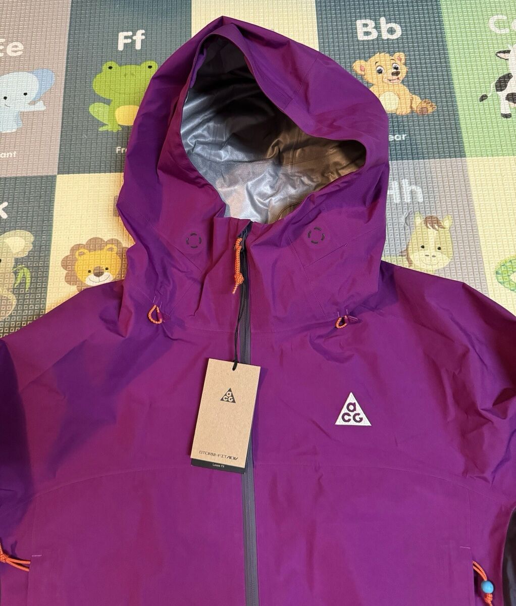 Nike ACG Gore-Tex Misery Ridge Jacket Mens Large Purple Nike ACG Gore-Tex Misery Ridge Jacket Mens Large Purple