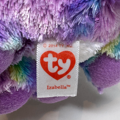 Rare Ty Beanie Boos Boo - Izabella the Dog Plush Soft Toy 6" Claire's Exclusive - Picture 4 of 6