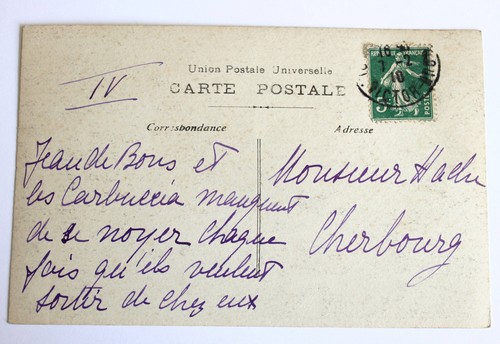 CPA 75 INONDATION PARIS 1910 RUE DU HAVRE & PLACE DE ROME ANCIENNE CARTE POSTALE - Picture 2 of 2