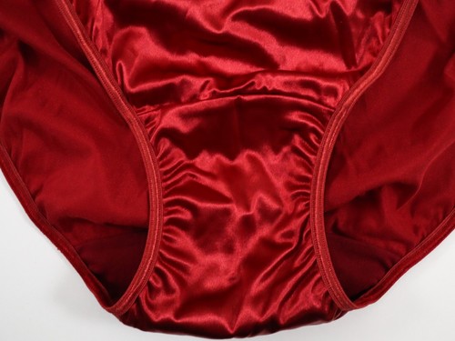 1 NEW Cacique VTG Second Skin Satin Hi-Cut String Bikini Panty Size 14 / 16 - Picture 4 of 9