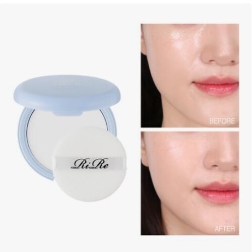 RIRE Fixing Powder Pact 12g Face Powder Pressed Powder Korean Makeup K-Beauty - Picture 2 of 11