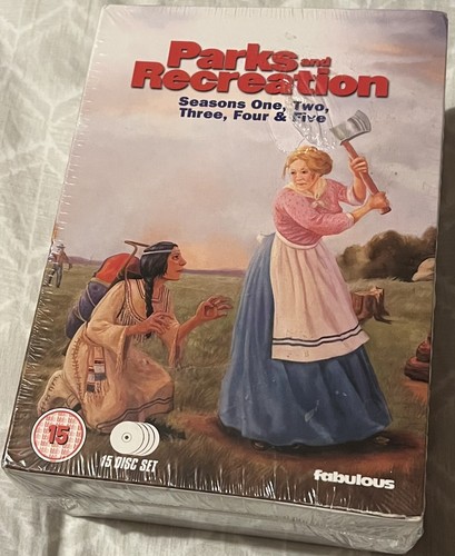 PARKS UND FREIZEIT DVD BOX SET KOMPLETTE SERIE 1 BIS 5 OOP SELTEN BBC KOMÖDIE NEU