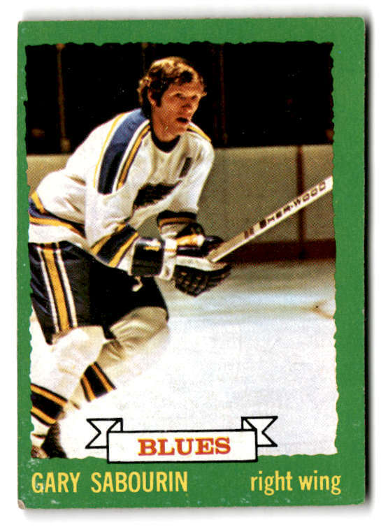 1973-74 O-Pee-Chee #168 Gary Sabourin (ref 205936)