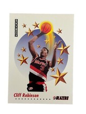 Excellent: Vintage 1991-92 SkyBox Cliff Robinson Portland Trail Blazers Card