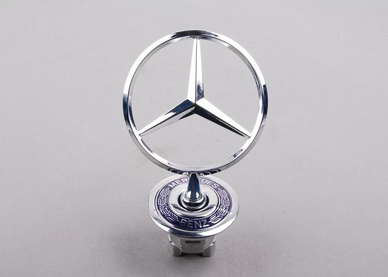 Mercedes-Benz W140 Bonnet Hood Star Stand Up Badge Emblem Genuine 