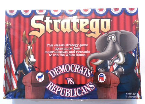 Stratego Board Game Democrats Vs Republicans Strategy Game 2008 - Factory Sealed - Picture 1 of 15