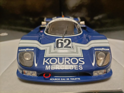 Tecnomodel 1/18 Mercedes Sauber C8 #62 24H LeMans 1986 Blue
