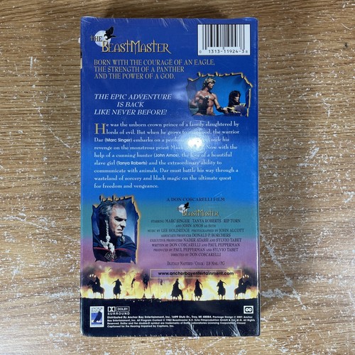 The Beastmaster (VHS, 2001) Sealed - Picture 3 of 10