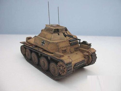 UNIMODELS UM 349 Plastikmodelle 1:72 SdKfz 140/1 WWII German reconnaissance tank - Bild 12 von 24