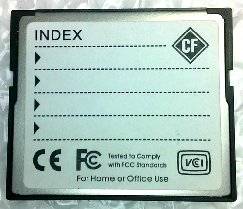Ridata Lightning Series 8GB Compact Flash Flash Card (RDCF8G-233X-LIGC-D) - Picture 3 of 3