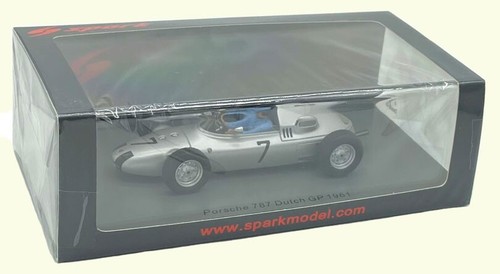 Spark S1947 Porsche 787 #7 Dutch GP 1961 - Dan Gurney 1/43 Scale - Picture 4 of 4