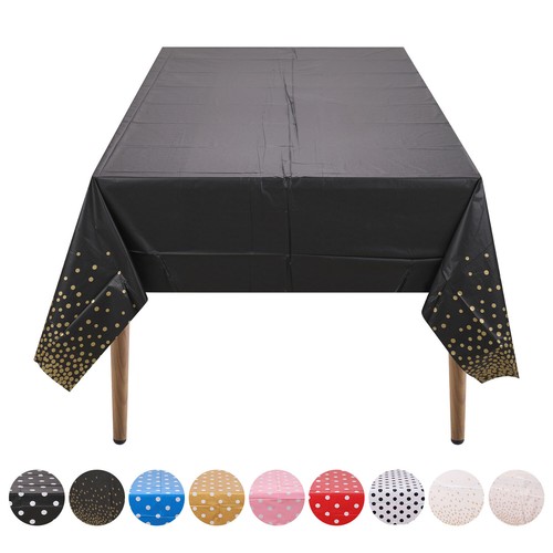 Wipe Clean Tablecloth PVC Vinyl Cover Wipeable Waterproof Table Cloth Protector - Picture 34 of 58