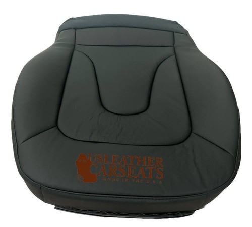 08-2017 For Audi A5, S5, 2-Door Driver & Passenger Bottom Leather Seat Cover Blk - Picture 8 of 8