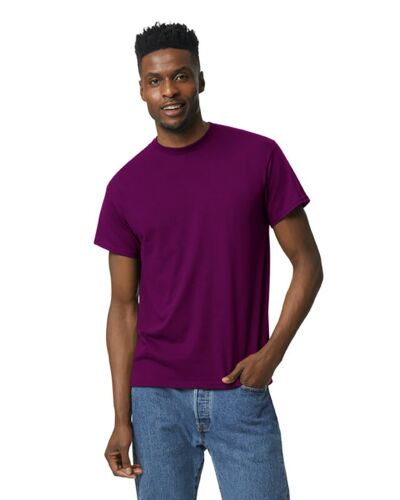 Gildan G800 Mens Short Sleeve Moisture Wicking Crew Neck T-Shirt - Picture 23 of 42