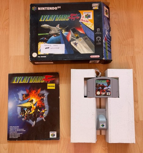 Lylat Wars for Nintendo N64 Fully Boxed & complete with Rumble Pack - VGC - Pal - Picture 15 of 15