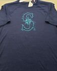 Seattle Mariners Official Mlb Genuine Merchandise Blue Shirt $34.99